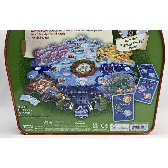 2022 Elf Journey from the North Pole Game Collector's Edition by Funko Age 8+ - Picture 4 of 4